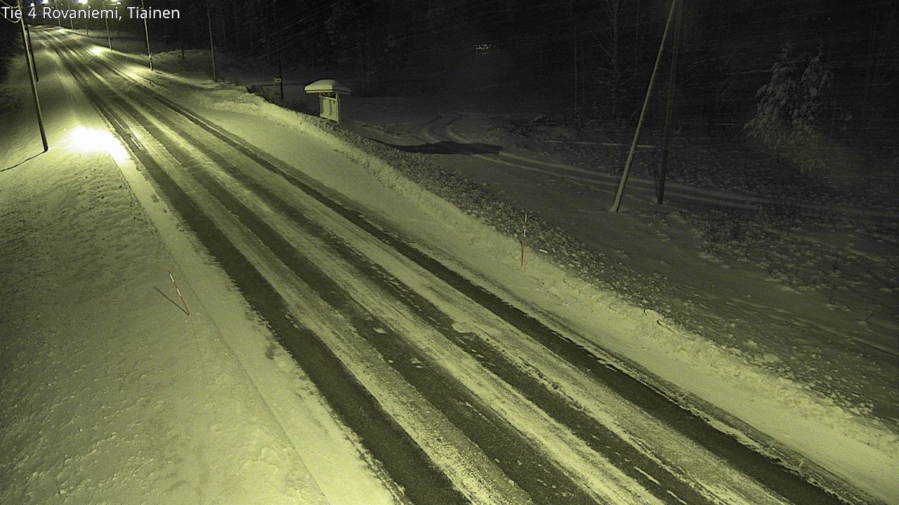 Kelikamerat Kuva Tie 4 Rovaniemi, Tiainen, Rovaniemi, Lappi