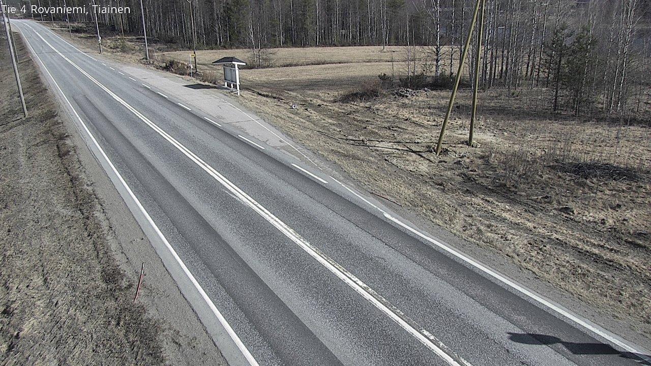 Kelikamerat Kuva Tie 4 Rovaniemi, Tiainen, Rovaniemi, Lappi