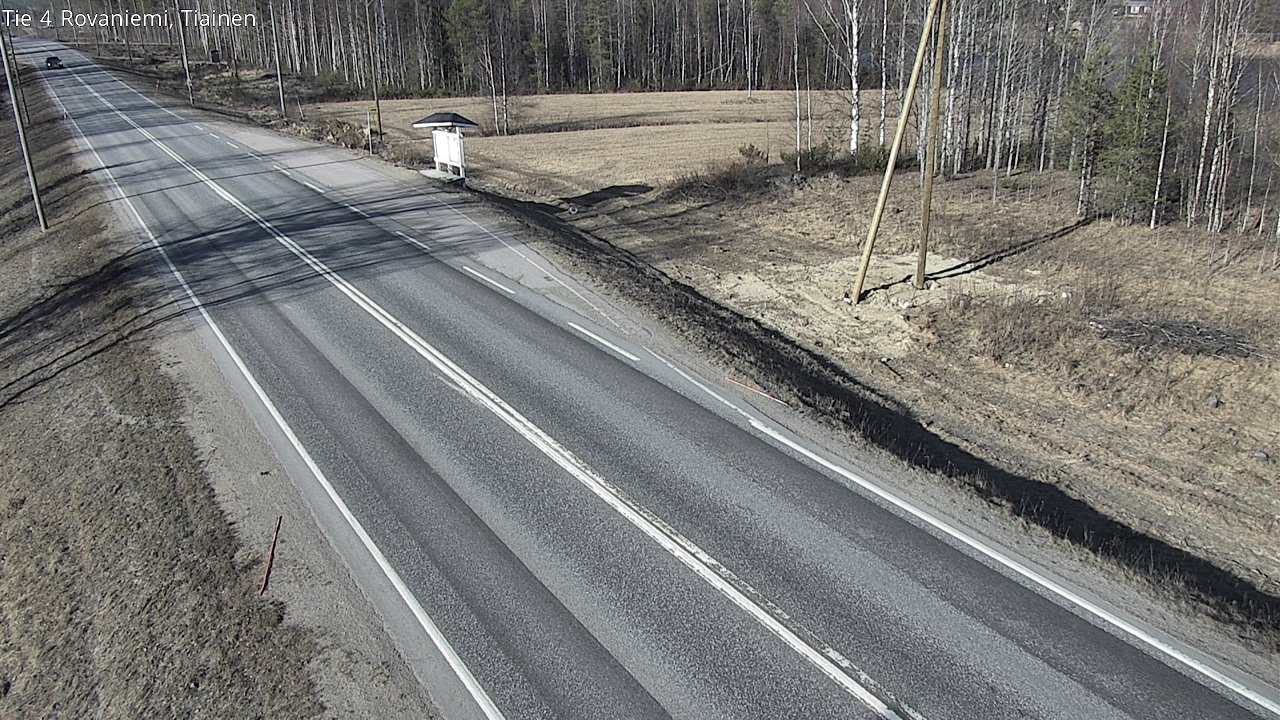Kelikamerat Kuva Tie 4 Rovaniemi, Tiainen, Rovaniemi, Lappi