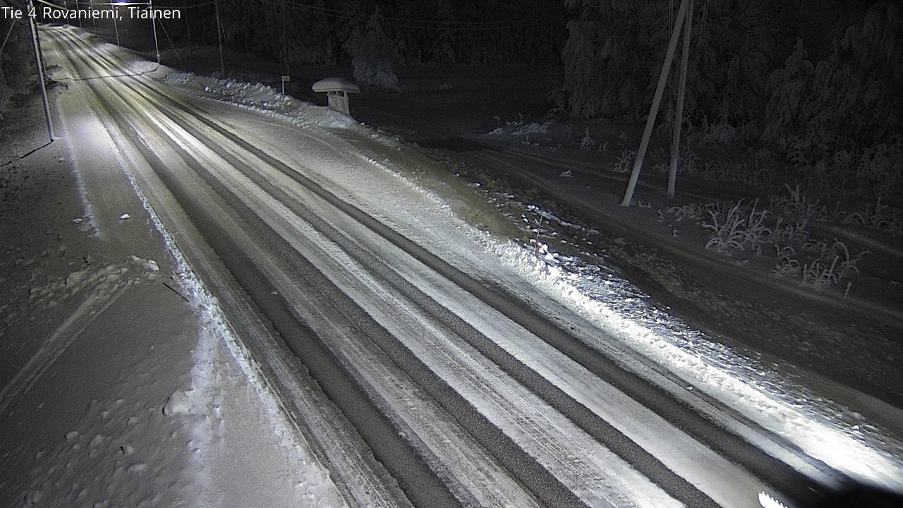 Kelikamerat Kuva Tie 4 Rovaniemi, Tiainen, Rovaniemi, Lappi