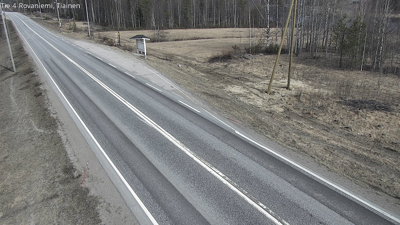 Kelikamerat Kuva Tie 4 Rovaniemi, Tiainen, Rovaniemi, Lappi