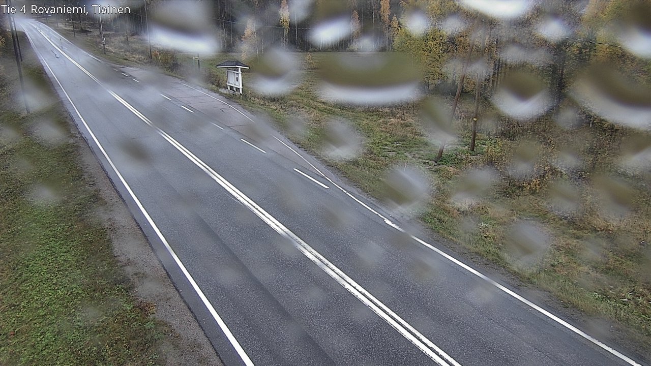 Weather Camera Image Road 4 Rovaniemi, Tiainen, Rovaniemi, Lappi