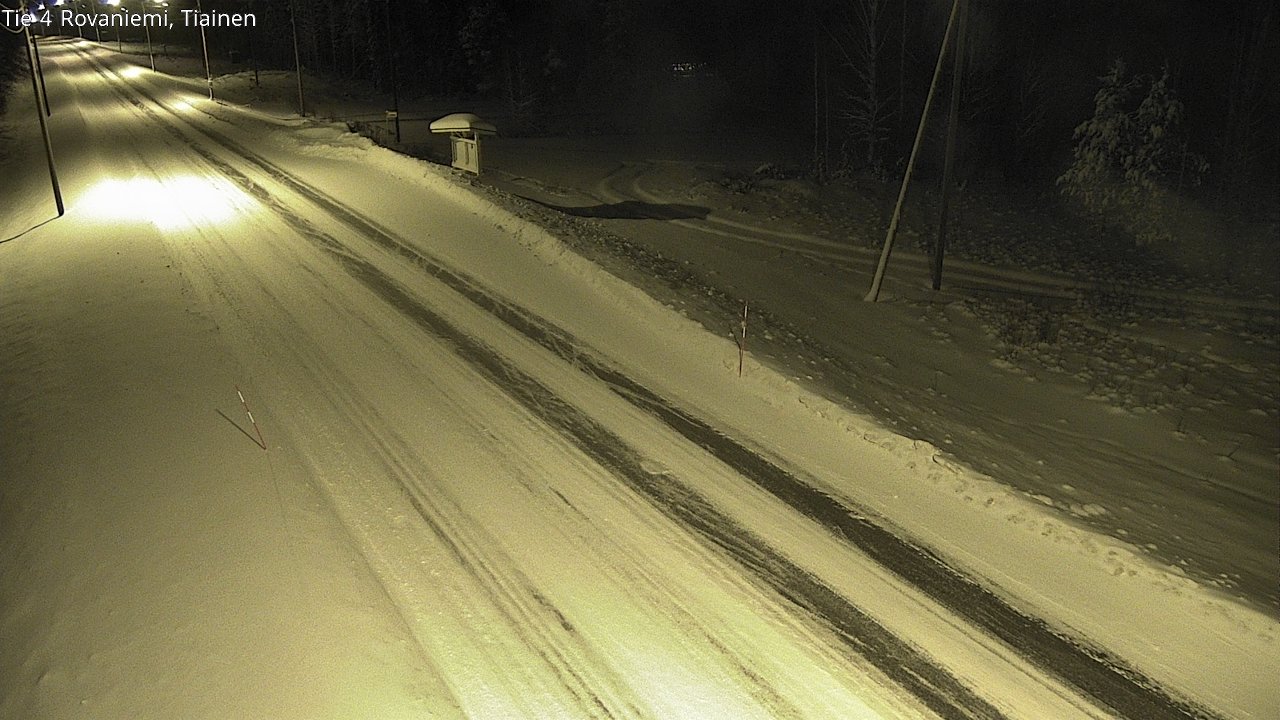 Kelikamerat Kuva Tie 4 Rovaniemi, Tiainen, Rovaniemi, Lappi