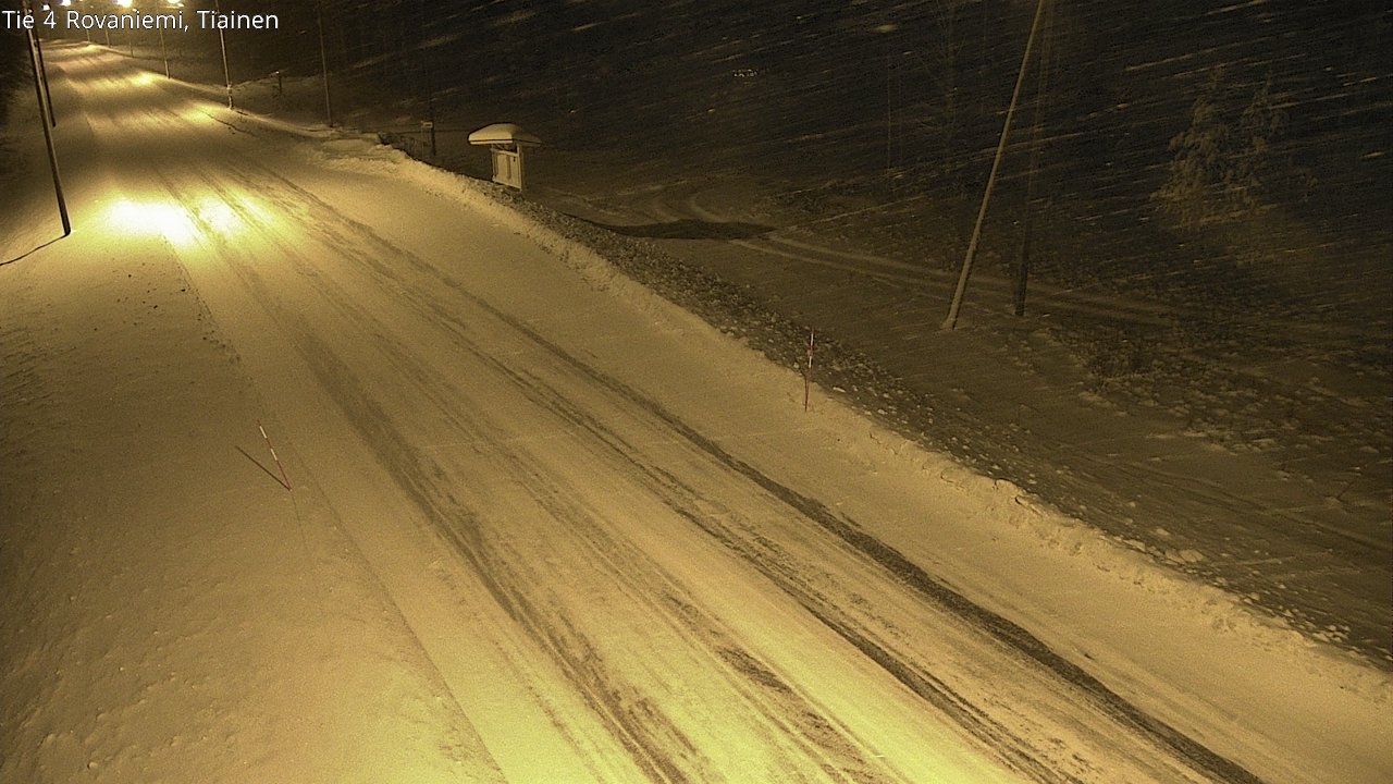 Kelikamerat Kuva Tie 4 Rovaniemi, Tiainen, Rovaniemi, Lappi