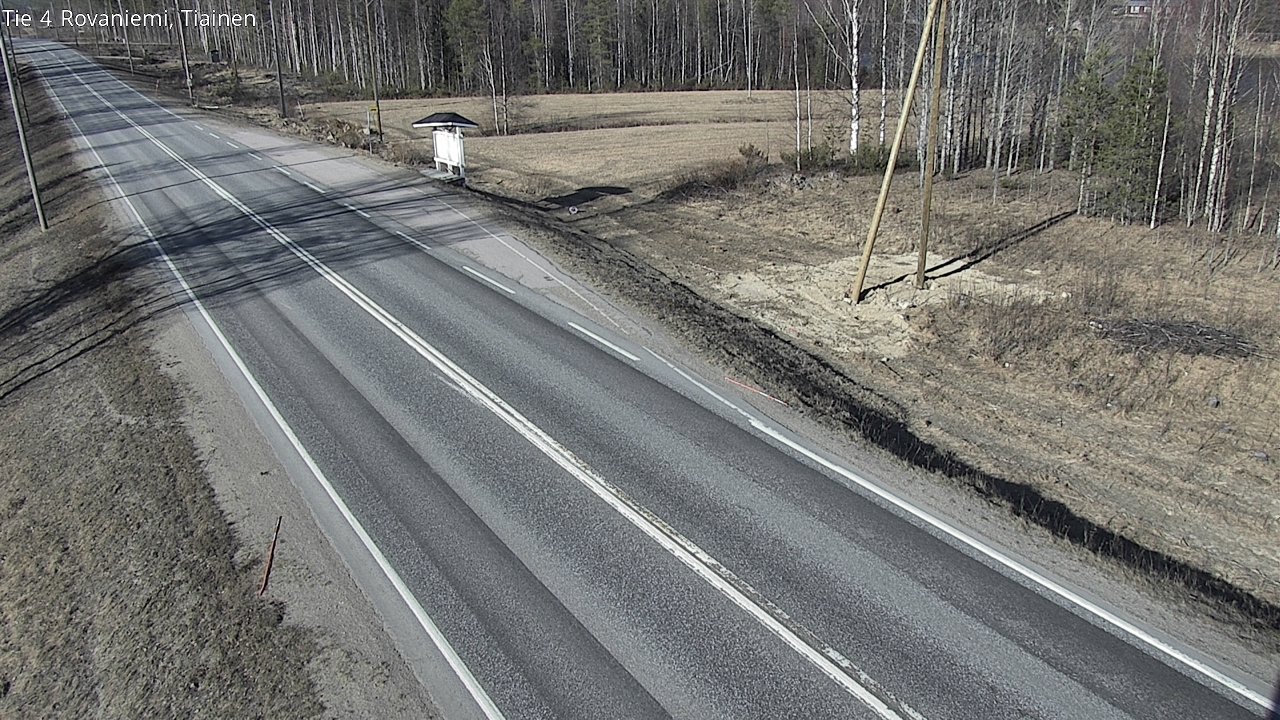 Kelikamerat Kuva Tie 4 Rovaniemi, Tiainen, Rovaniemi, Lappi