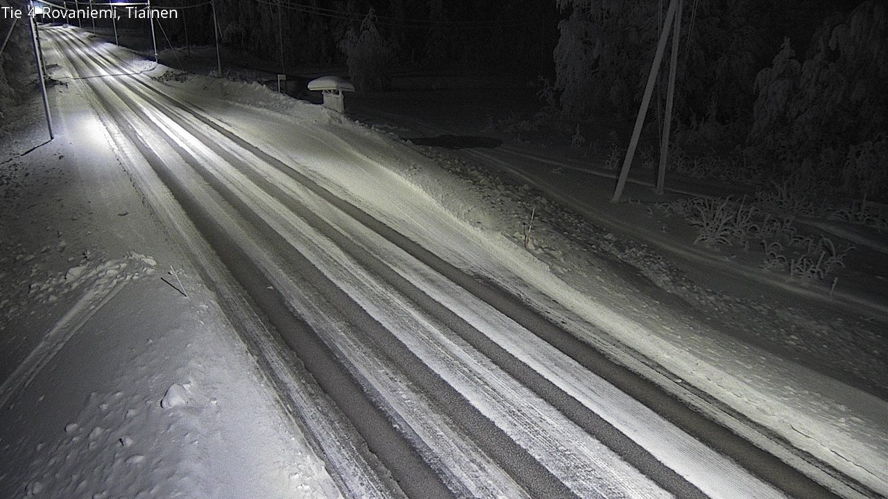 Kelikamerat Kuva Tie 4 Rovaniemi, Tiainen, Rovaniemi, Lappi