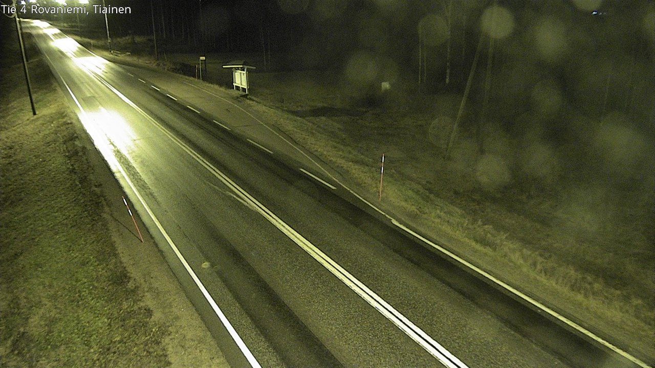 Kelikamerat Kuva Tie 4 Rovaniemi, Tiainen, Rovaniemi, Lappi