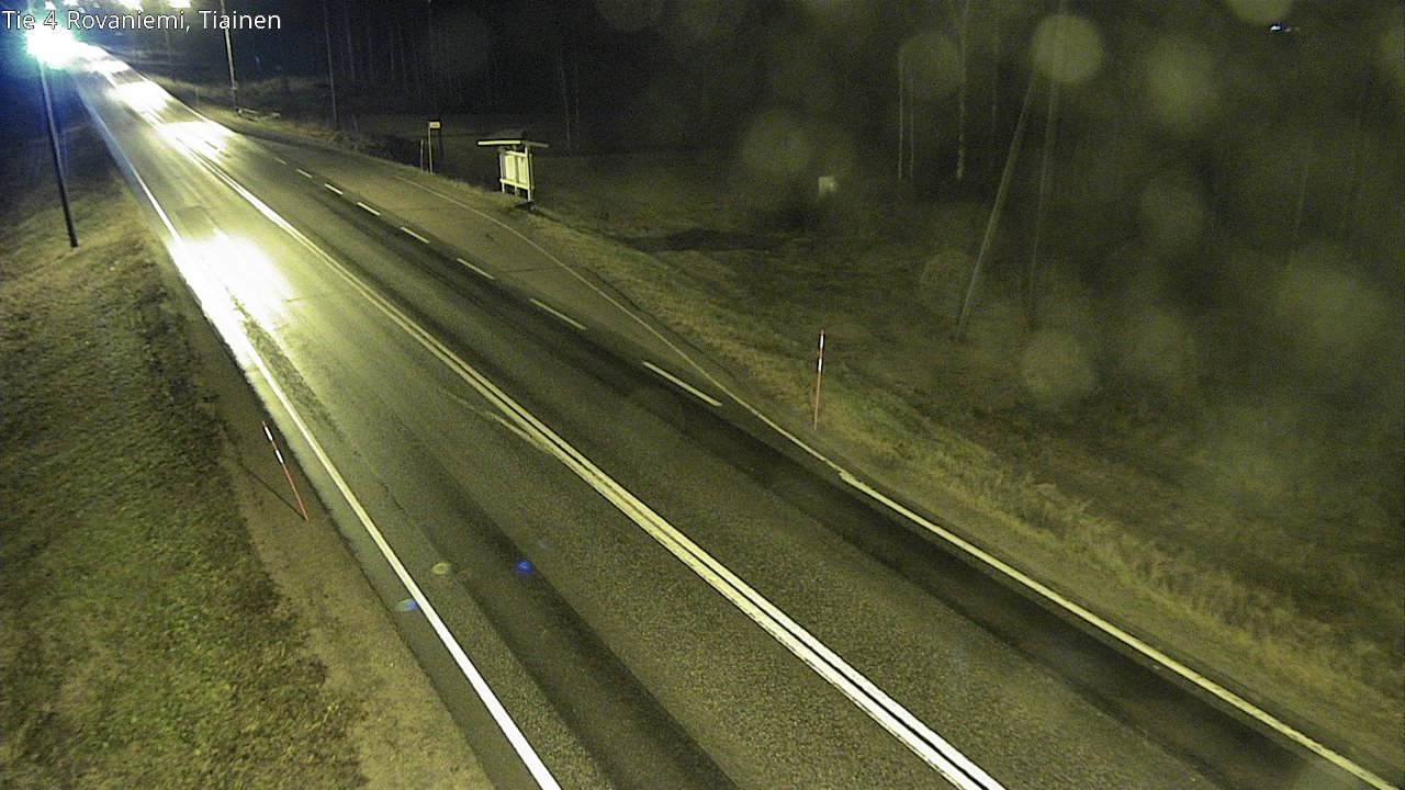 Kelikamerat Kuva Tie 4 Rovaniemi, Tiainen, Rovaniemi, Lappi