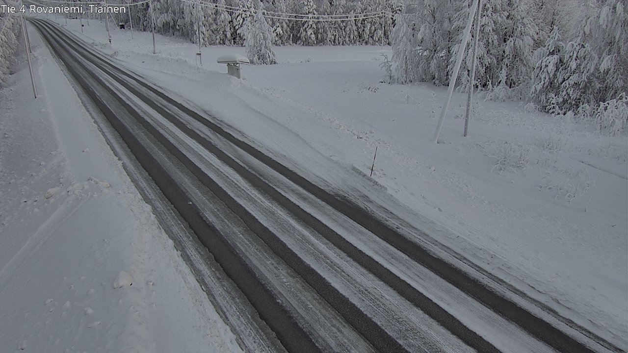 Kelikamerat Kuva Tie 4 Rovaniemi, Tiainen, Rovaniemi, Lappi