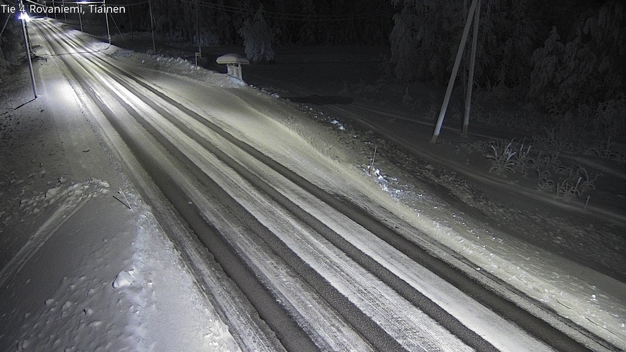 Kelikamerat Kuva Tie 4 Rovaniemi, Tiainen, Rovaniemi, Lappi