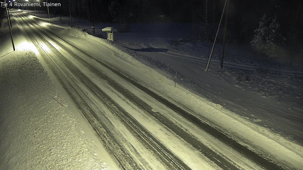 Kelikamerat Kuva Tie 4 Rovaniemi, Tiainen, Rovaniemi, Lappi