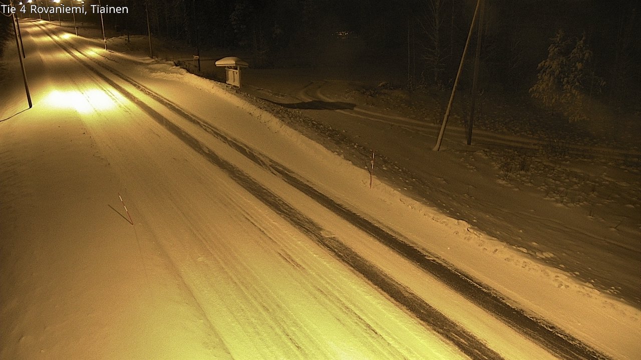 Kelikamerat Kuva Tie 4 Rovaniemi, Tiainen, Rovaniemi, Lappi