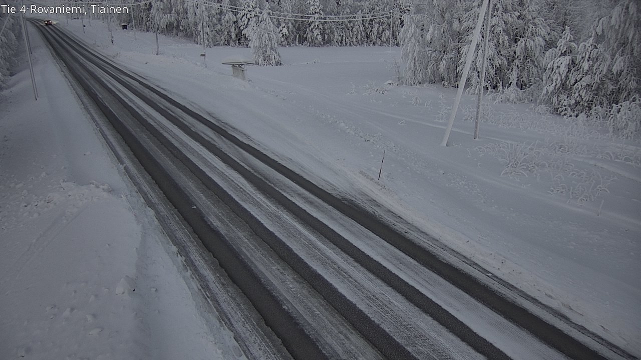 Kelikamerat Kuva Tie 4 Rovaniemi, Tiainen, Rovaniemi, Lappi