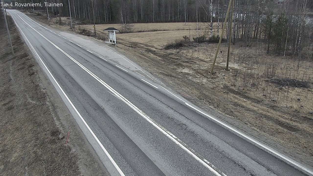 Kelikamerat Kuva Tie 4 Rovaniemi, Tiainen, Rovaniemi, Lappi