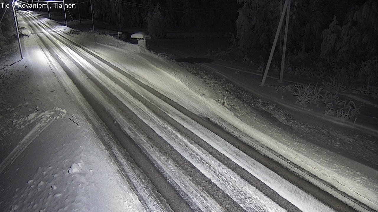 Kelikamerat Kuva Tie 4 Rovaniemi, Tiainen, Rovaniemi, Lappi