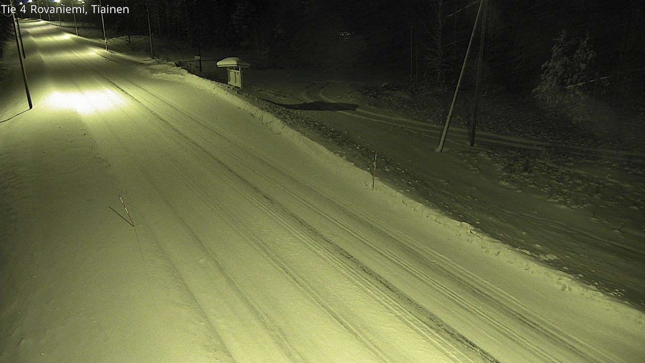 Kelikamerat Kuva Tie 4 Rovaniemi, Tiainen, Rovaniemi, Lappi