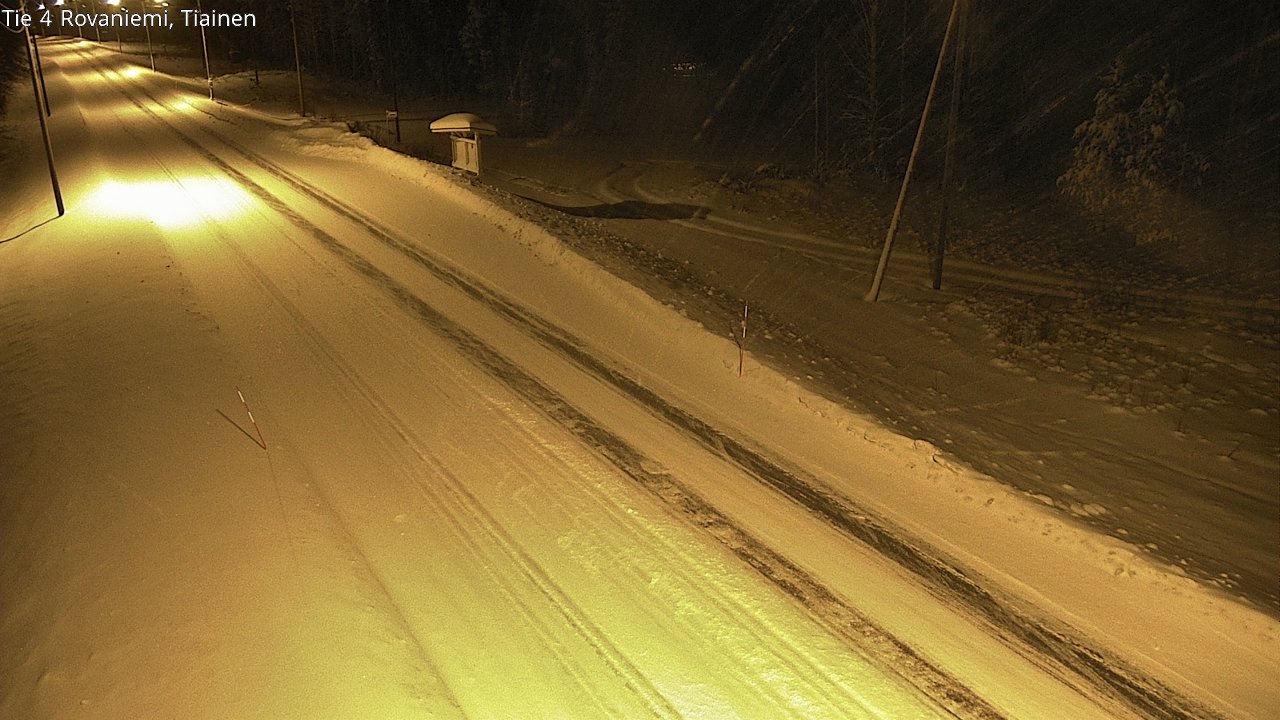 Kelikamerat Kuva Tie 4 Rovaniemi, Tiainen, Rovaniemi, Lappi