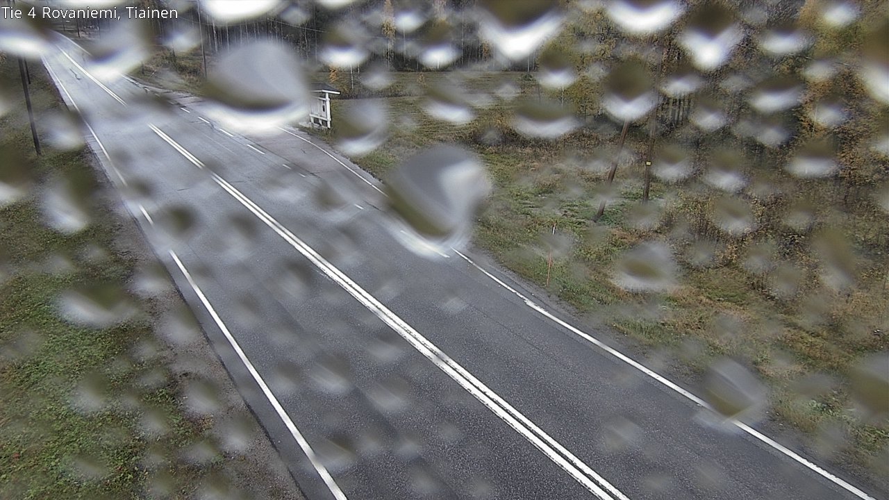 Weather Camera Image Väg 4 Rovaniemi, Tiainen, Rovaniemi, Lappi