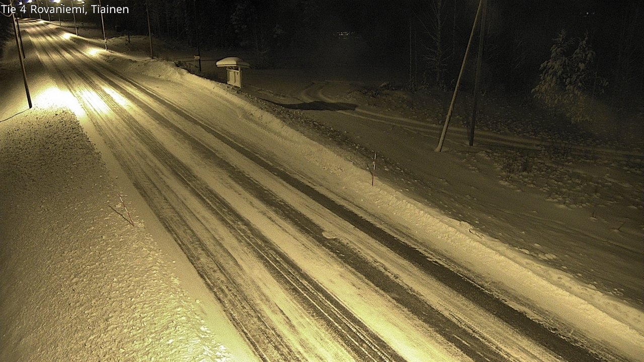 Kelikamerat Kuva Tie 4 Rovaniemi, Tiainen, Rovaniemi, Lappi