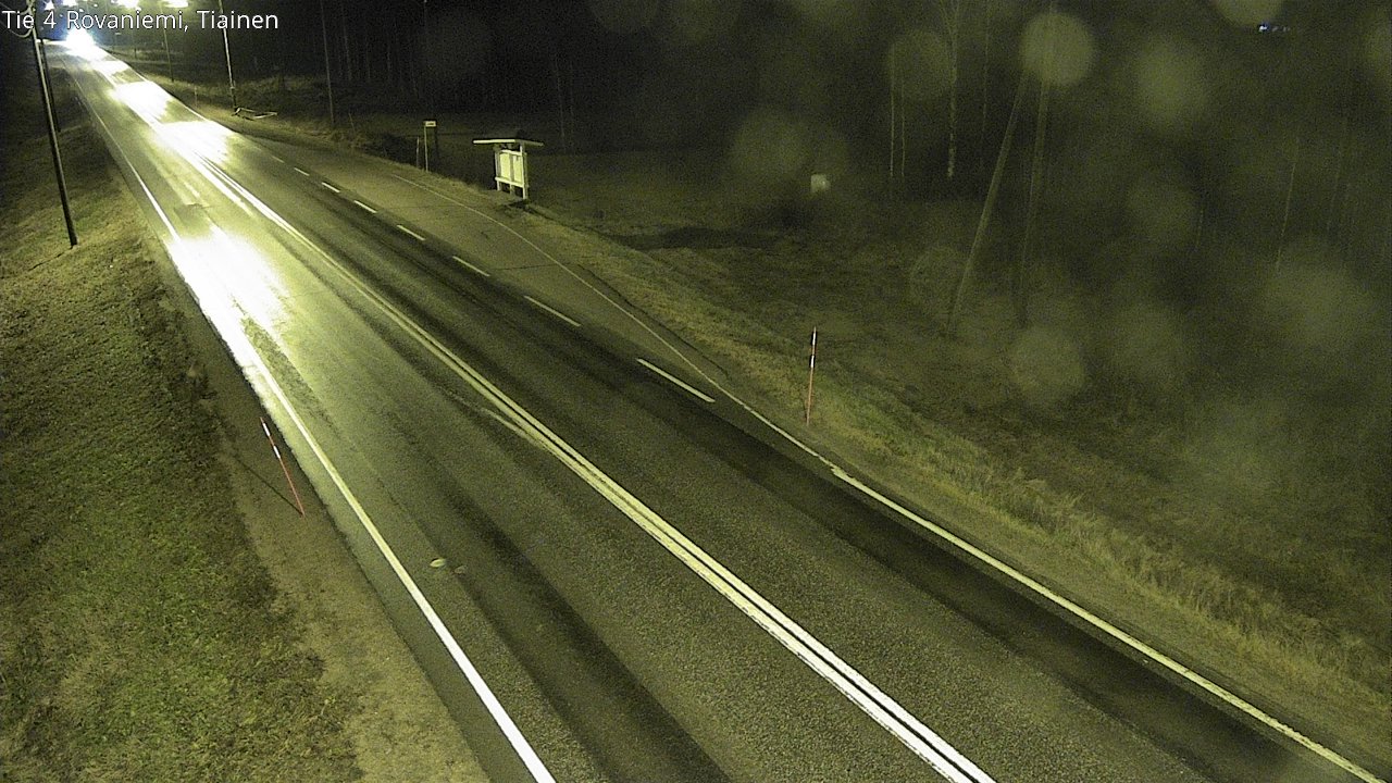 Kelikamerat Kuva Tie 4 Rovaniemi, Tiainen, Rovaniemi, Lappi