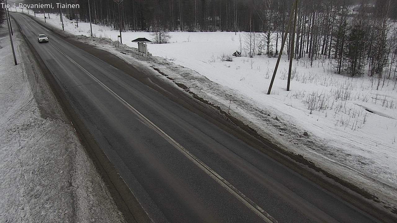 Kelikamerat Kuva Tie 4 Rovaniemi, Tiainen, Rovaniemi, Lappi