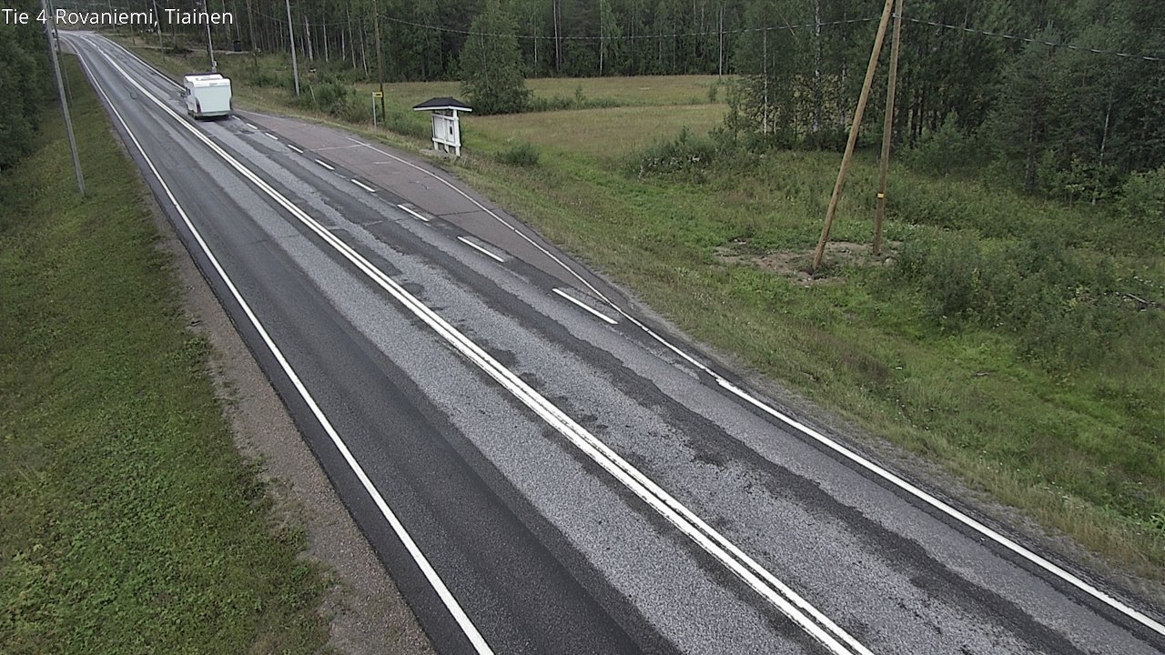Kelikamerat Kuva Tie 4 Rovaniemi, Tiainen, Rovaniemi, Lappi