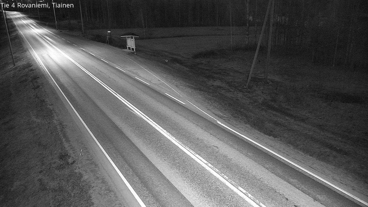 Kelikamerat Kuva Tie 4 Rovaniemi, Tiainen, Rovaniemi, Lappi