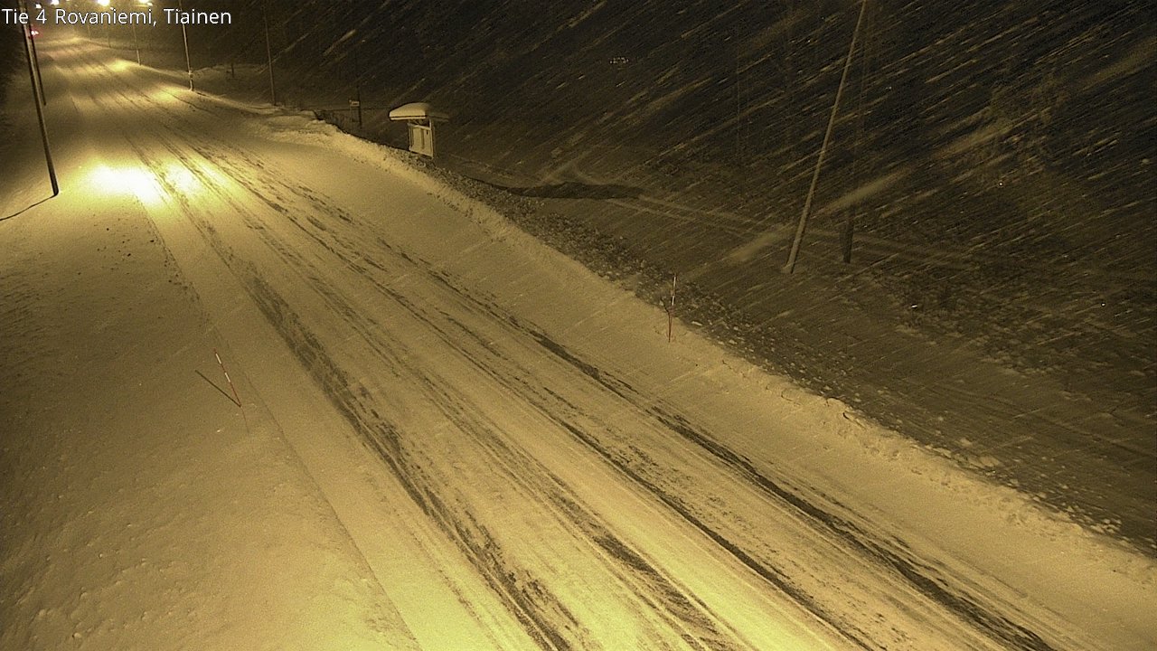 Kelikamerat Kuva Tie 4 Rovaniemi, Tiainen, Rovaniemi, Lappi