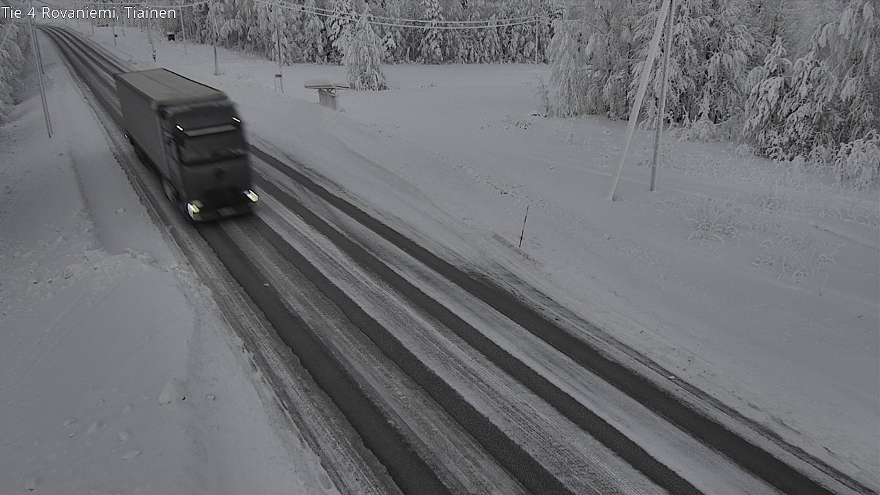 Kelikamerat Kuva Tie 4 Rovaniemi, Tiainen, Rovaniemi, Lappi