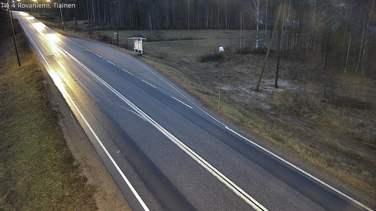 Kelikamerat Kuva Tie 4 Rovaniemi, Tiainen, Rovaniemi, Lappi