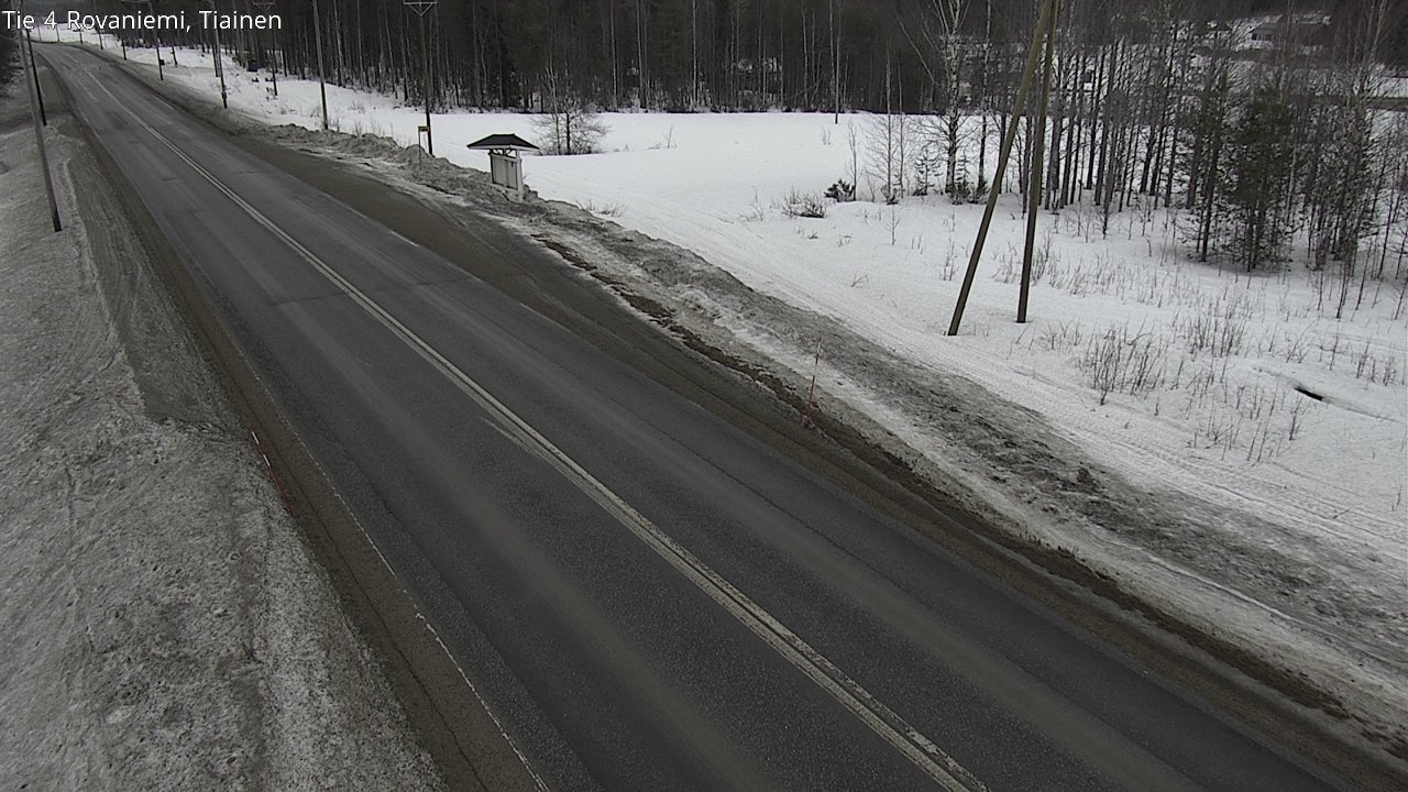 Kelikamerat Kuva Tie 4 Rovaniemi, Tiainen, Rovaniemi, Lappi