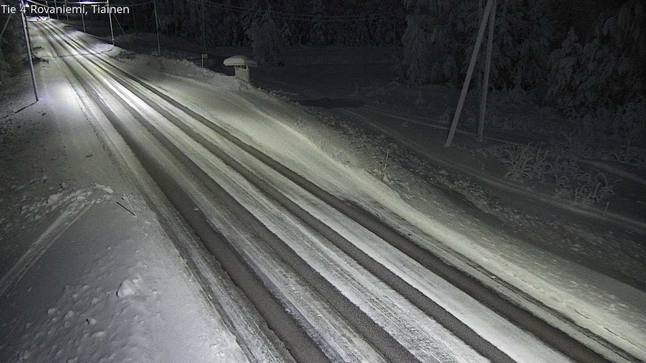 Kelikamerat Kuva Tie 4 Rovaniemi, Tiainen, Rovaniemi, Lappi