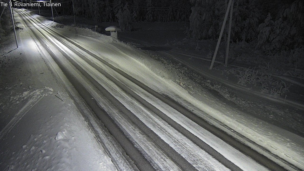 Kelikamerat Kuva Tie 4 Rovaniemi, Tiainen, Rovaniemi, Lappi