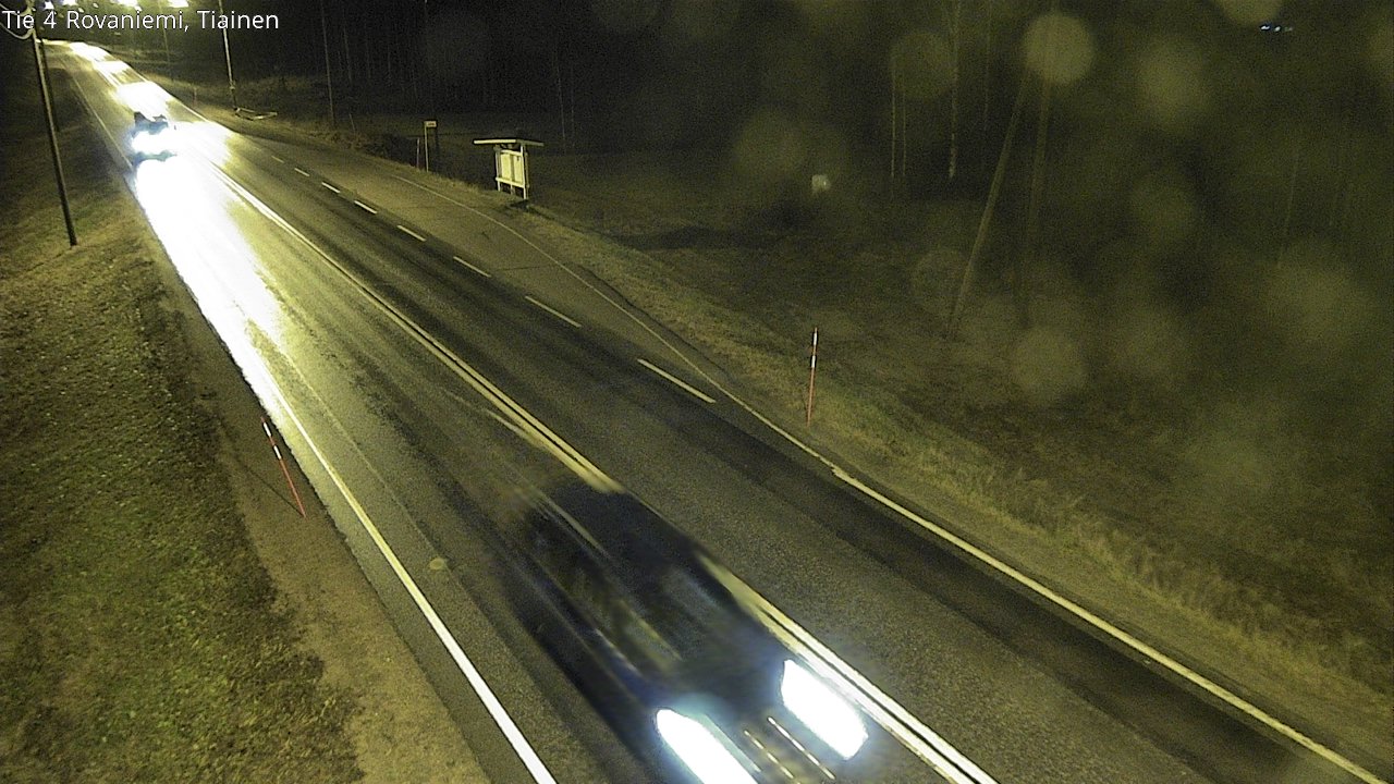 Kelikamerat Kuva Tie 4 Rovaniemi, Tiainen, Rovaniemi, Lappi