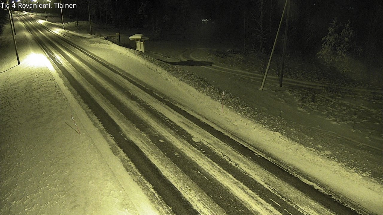 Kelikamerat Kuva Tie 4 Rovaniemi, Tiainen, Rovaniemi, Lappi