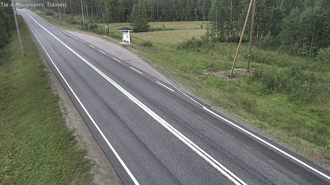 Kelikamerat Kuva Tie 4 Rovaniemi, Tiainen, Rovaniemi, Lappi