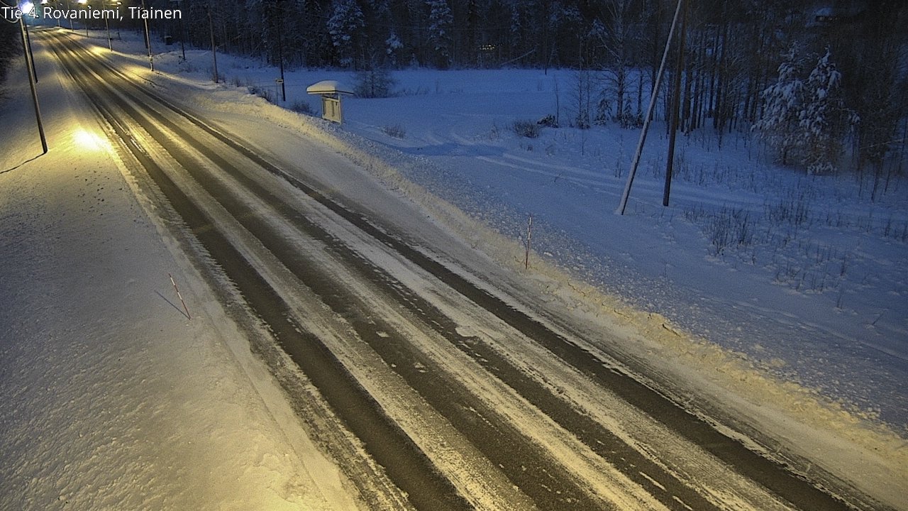 Kelikamerat Kuva Tie 4 Rovaniemi, Tiainen, Rovaniemi, Lappi
