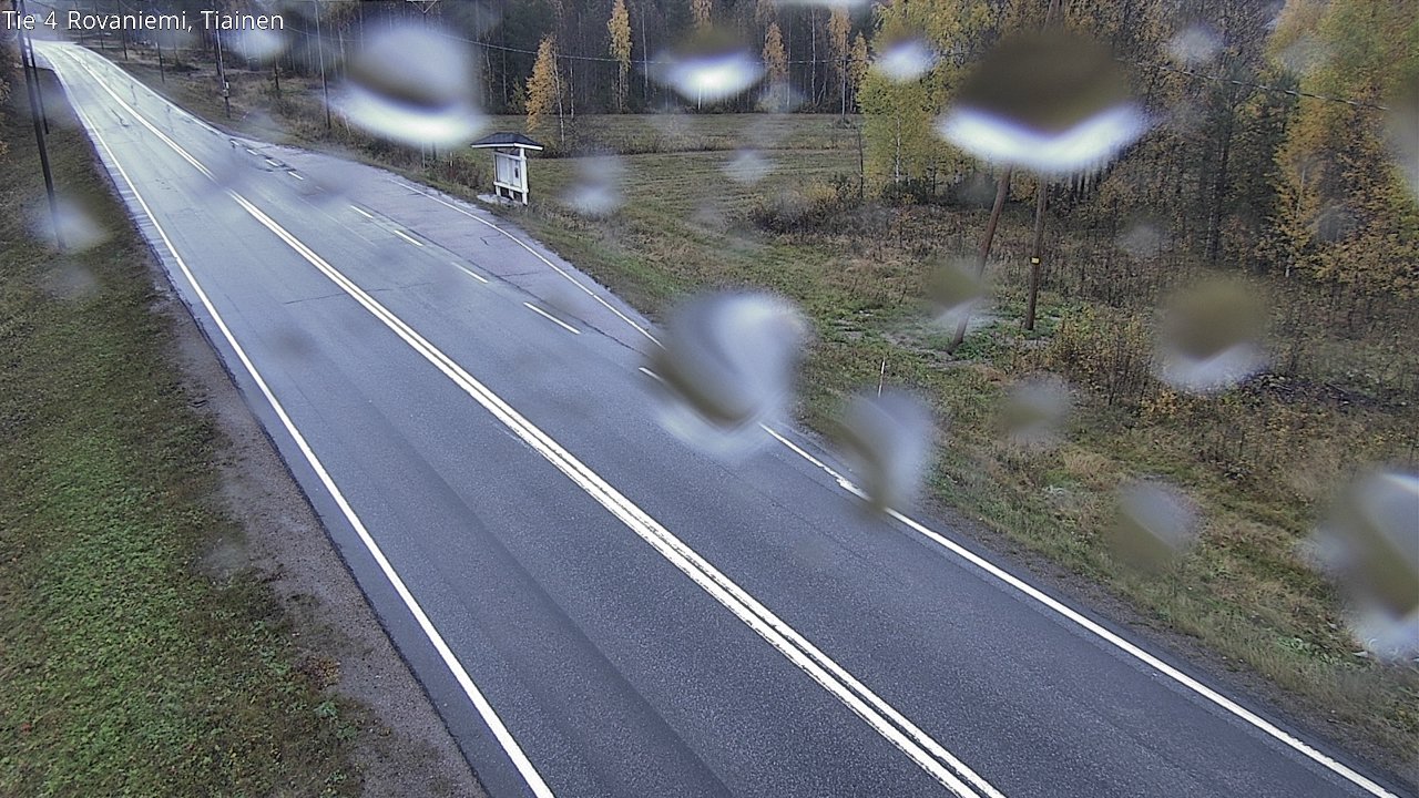 Weather Camera Image Väg 4 Rovaniemi, Tiainen, Rovaniemi, Lappi