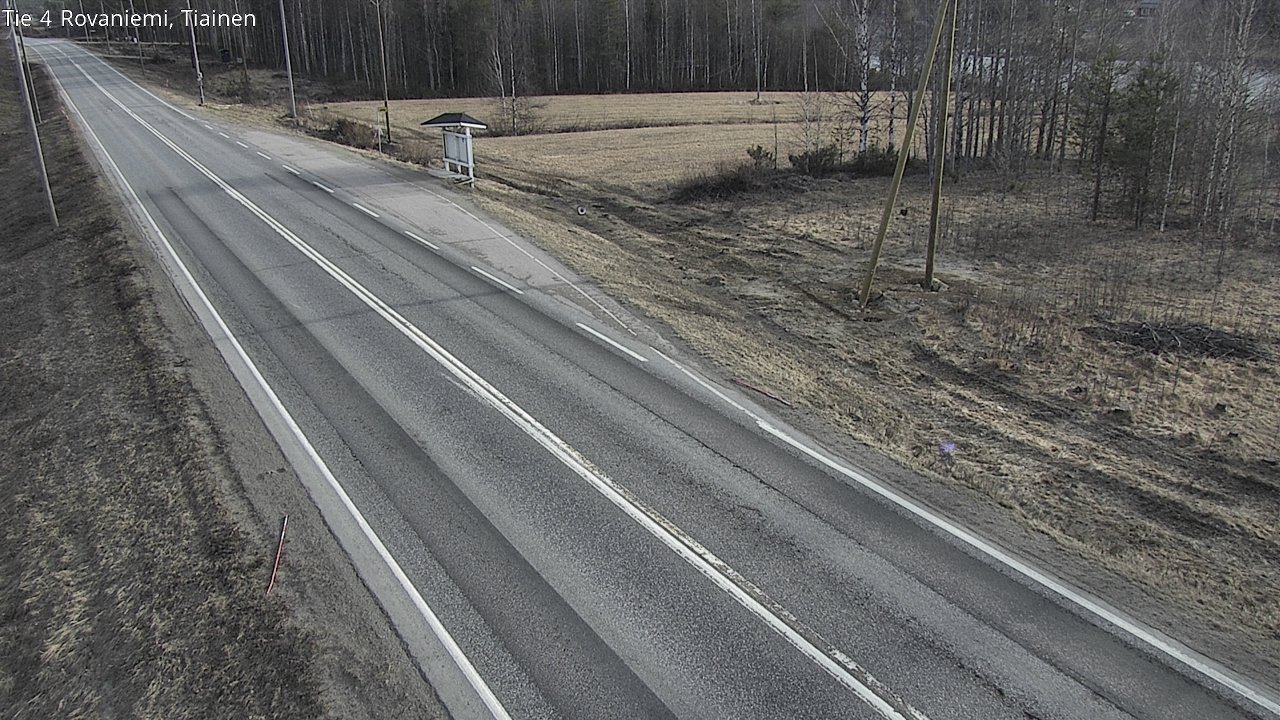 Kelikamerat Kuva Tie 4 Rovaniemi, Tiainen, Rovaniemi, Lappi