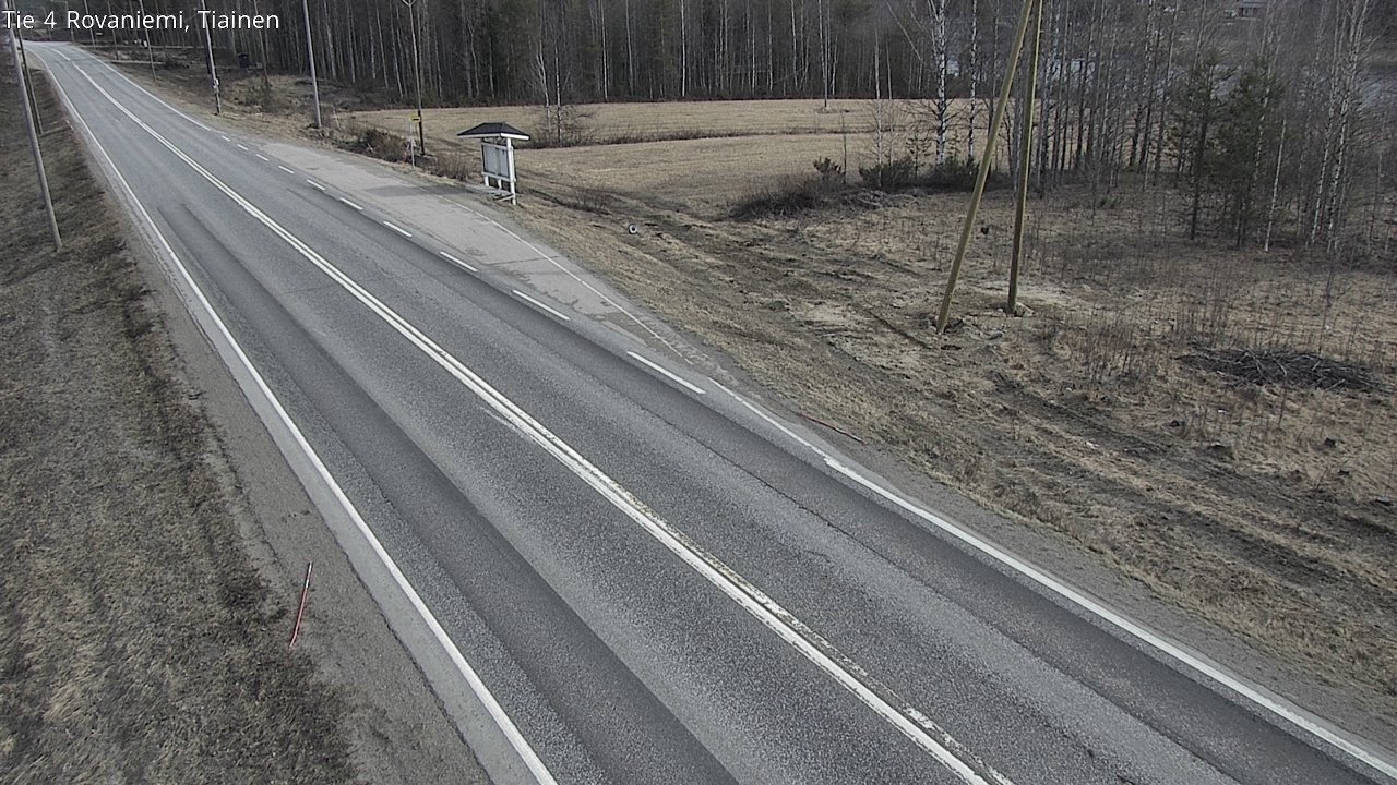 Kelikamerat Kuva Tie 4 Rovaniemi, Tiainen, Rovaniemi, Lappi