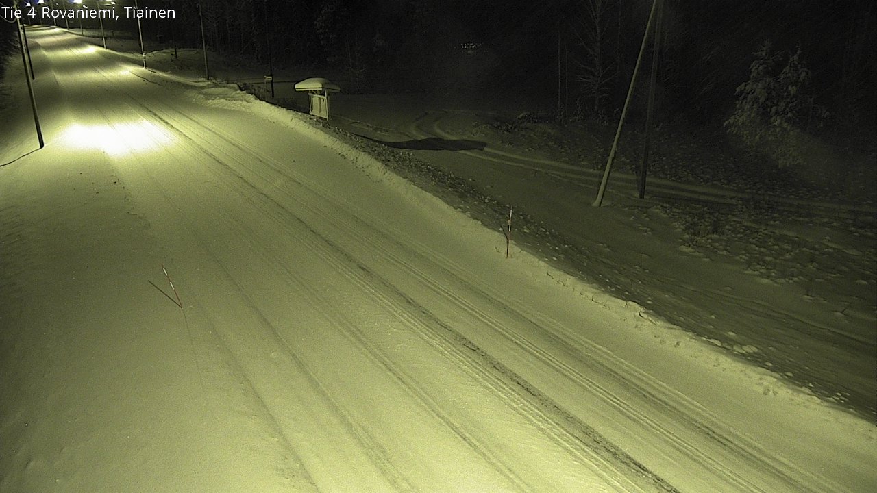 Kelikamerat Kuva Tie 4 Rovaniemi, Tiainen, Rovaniemi, Lappi