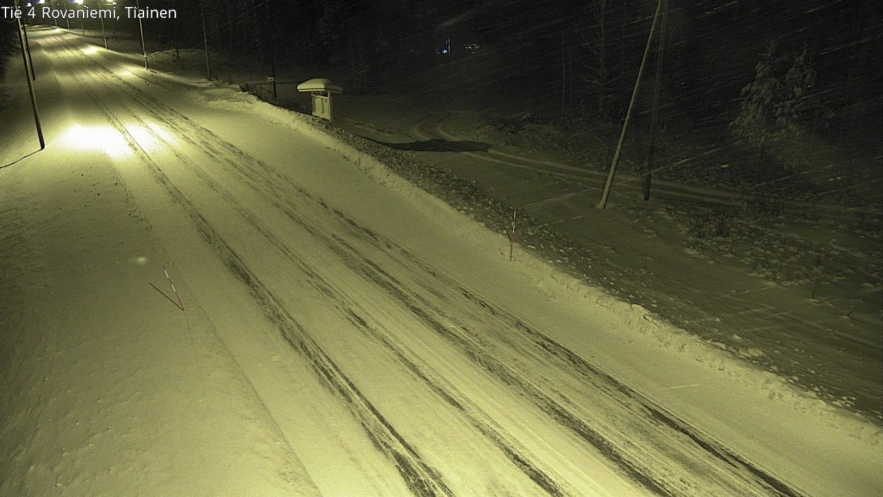 Kelikamerat Kuva Tie 4 Rovaniemi, Tiainen, Rovaniemi, Lappi