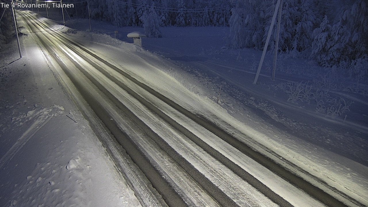 Kelikamerat Kuva Tie 4 Rovaniemi, Tiainen, Rovaniemi, Lappi