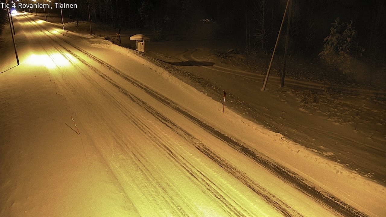Kelikamerat Kuva Tie 4 Rovaniemi, Tiainen, Rovaniemi, Lappi