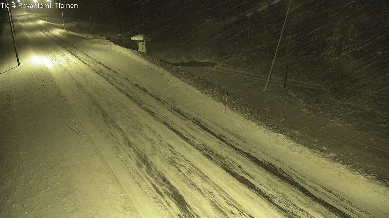 Kelikamerat Kuva Tie 4 Rovaniemi, Tiainen, Rovaniemi, Lappi