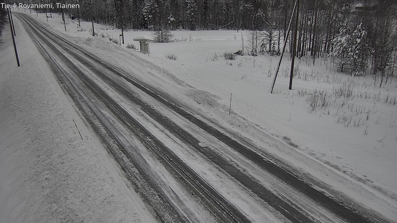 Kelikamerat Kuva Tie 4 Rovaniemi, Tiainen, Rovaniemi, Lappi