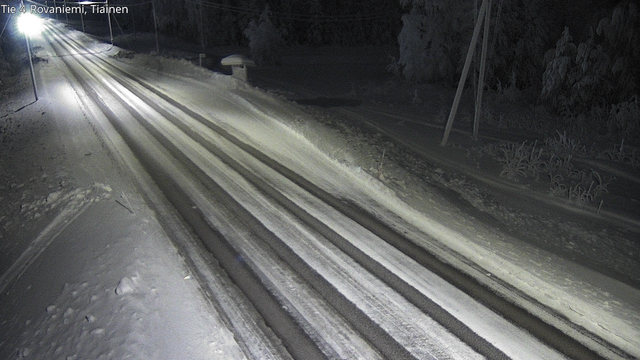 Kelikamerat Kuva Tie 4 Rovaniemi, Tiainen, Rovaniemi, Lappi