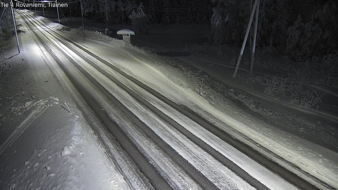 Kelikamerat Kuva Tie 4 Rovaniemi, Tiainen, Rovaniemi, Lappi