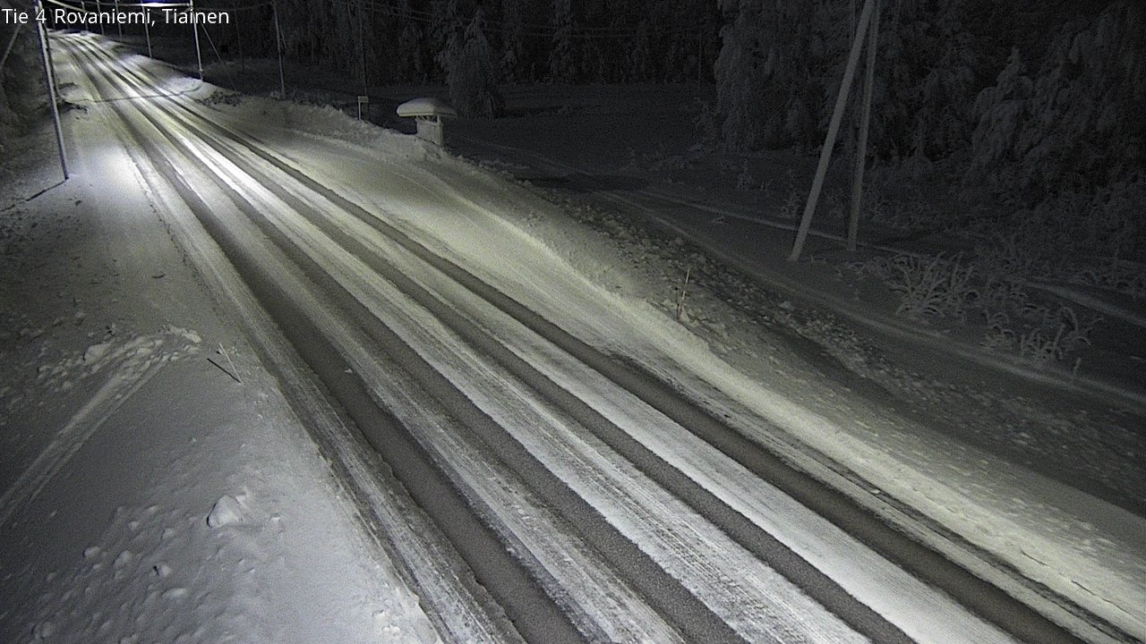 Kelikamerat Kuva Tie 4 Rovaniemi, Tiainen, Rovaniemi, Lappi