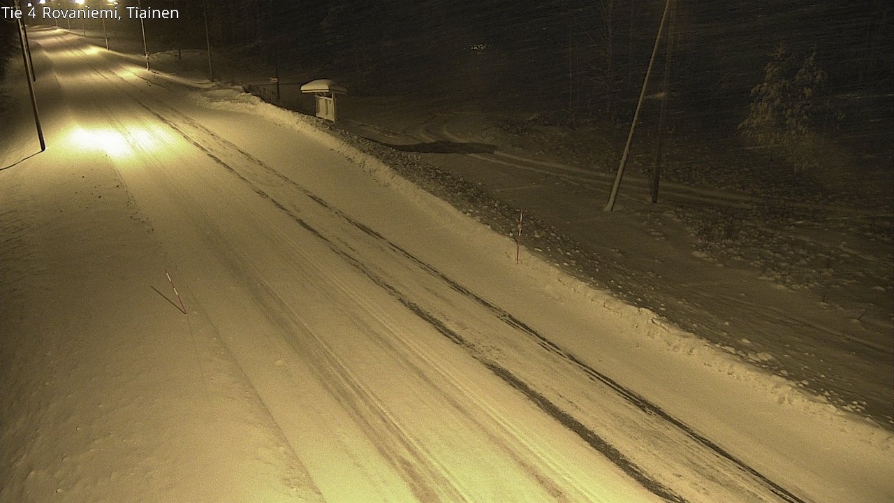 Kelikamerat Kuva Tie 4 Rovaniemi, Tiainen, Rovaniemi, Lappi